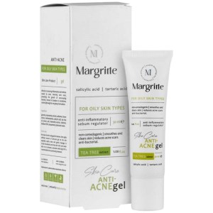 ژل انتی اکنه مارگریت مناسب پوست چرب و مستعد اکنه 30ml