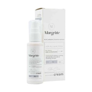 کرم روشن کننده و ضد لک با spf15 مارگریت مناسب انواع پوست دست 50ml