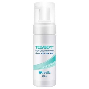 فوم شست‌وشوی زخم طباسپت تریتا 150ml