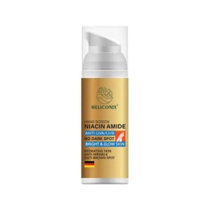 کرم رطوبت رسان دست هلیکونیکس حاوی نیاسین آمید طلایی 50ml