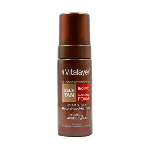فوم برنزه فوری ویتالایر مناسب صورت و بدن 150ml فوم برنزه فوری ویتالایر مناسب صورت و بدن 150ml