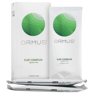 ماسک پودری کمپلکس خاک رس + درخت چای اورموس 30ml