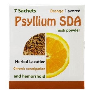 پسیلیوم پودر باطعم پرتقال (سیمرغ دارو - SDA) 7عدد