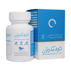 فولیکوژن قرص 60 عدد (اروند فارمد)