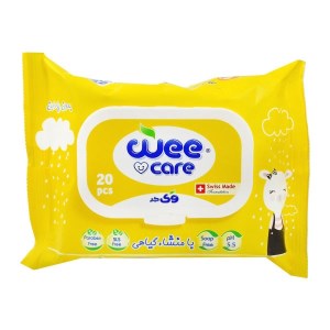 وی کر دستمال مرطوب کننده کودک حاوی روغن آرگان