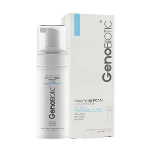 ژنو فوم شستشوی صورت پوست خشک 150 میل