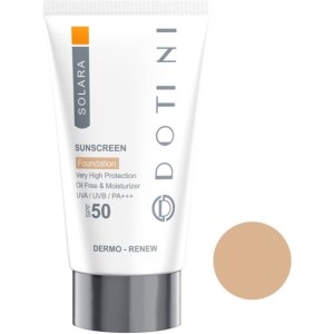 ضد آفتاب رنگی دوتینی SPF50 مناسب پوست چرب ml50