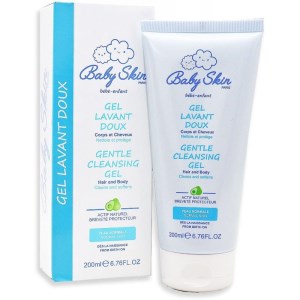 بیبی اسکین ژل شستشوی سر و بدن کودک 200 میل