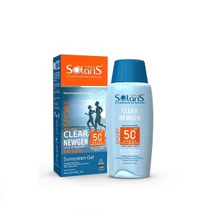 سولاریس ژل هیدرو الکلی 50 پوست چرب ورزشکاران 100میل