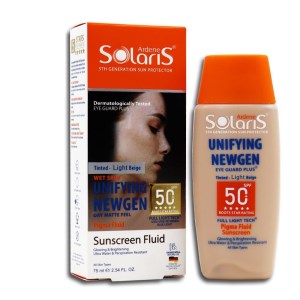 ضدآفتاب رنگی(بژروشن)سولاریس آردنspf50 مناسب پوست دارای لکml75