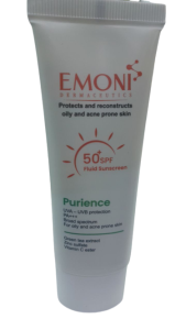 ضد آفتاب امونیspf50 مناسب پوست چرب و جوشدار ml50