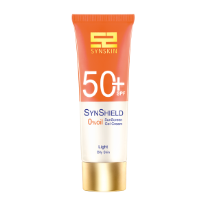 ساین اسکین کرم ضدآفتاب 50 فاقد چربی (بژ روشن)