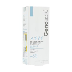 ضدآفتاب فیوژن واتر ژنو SPF50 مناسب انواع پوست ml30