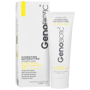 ژنو کرم رطوبت رسان پوست چرب و تعریقی