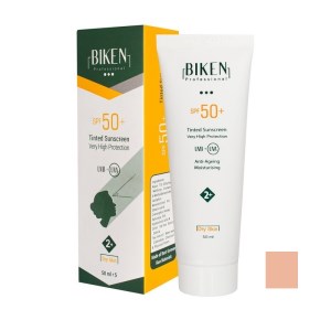 بیکن کرم ضدآفتاب 50 پوست خشک رنگی (2)