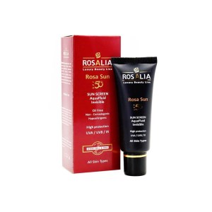 ضدآفتاب (بی رنگ)رزالیاSPF50مناسب انواع پوستml40