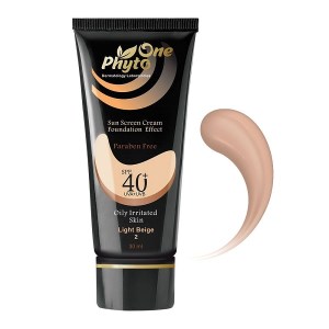 فیتووان کرم پودر پوست چرب شماره 2 (بژ روشن) 30 میل