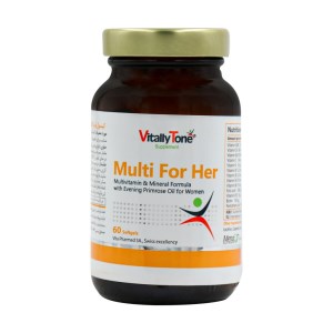 مولتی فور هر کپسول 60 عددی (ویتالی تون)