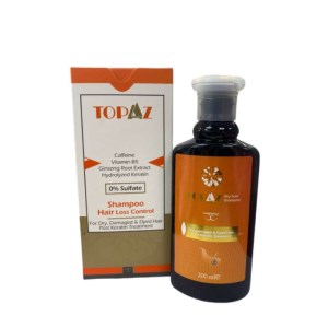 شامپو ضد ریزش مو توپاز مدلsulfate free مناسب موهای خشک ml200