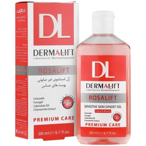 درمالیفت ژل شستشوی غیرصابونی پوست حساس