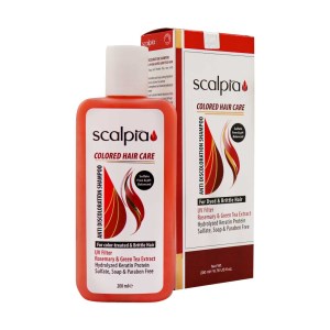 اسکالپیا شامپو موهای رنگ شده بانوان