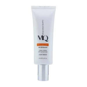 ضدآفتاب نرمال (بژ روشن)ام کیوSPF50 مناسب پوست نرمال وخشکml55