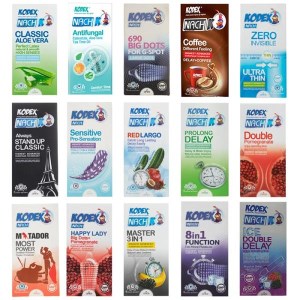 کدکس کاندوم 12 عددی (تمامی مدل ها)