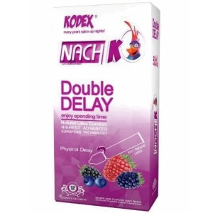 کاندوم کدکس مدل ICE DOUBLE DELAY بسته 12 عددی