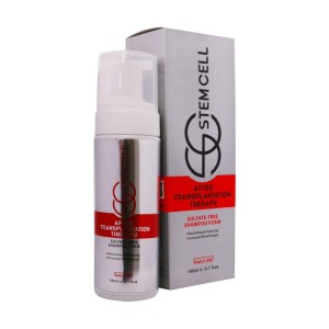 استم سل فوم شستشوی بعد کاشت مو