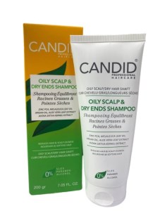 شامپو مناسب پوست سر چرب و ساقه خشک مو کاندید 200میل