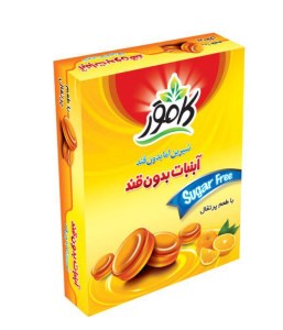 ابنبات بدون قند پرتقالی برند کامور
