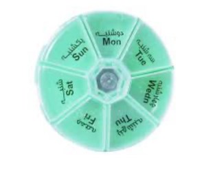 جعبه قرص هفتگی