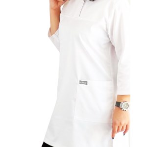 اسکراب تک مدل الیت رنگ سفید سایز 48