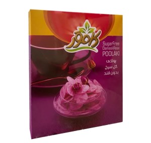 پولکی گل محمدی برند کامور