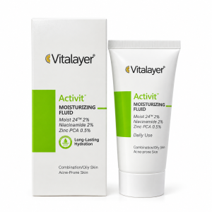مرطوب کننده صورت اکتی ویت ویتالایر مناسب پوست چرب ومختلطml40