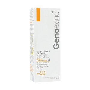 ضد آفتاب SPF50 ژنوبایوتیک پوست چرب 50 میلی لیتر