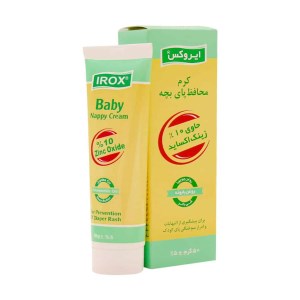 کرم محافظ پای بچه حاوی 10% زینک اکساید ایروکس 50گرم