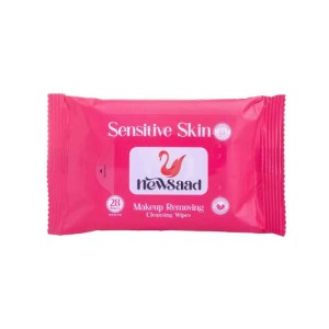 نیوساد دستمال پاک کننده آرایش صورت و چشم پوست حساس