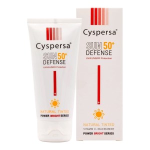 ضدآفتاب رنگی روشن کننده سیسپرسا SPF50مناسب انواع پوستml50