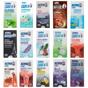 کدکس کاندوم 3 عددی (انواع مدل ها)