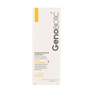 ژنوبایوتیک ضدافتاب 50 بی رنگ